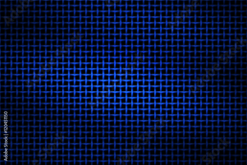 Wallpaper Mural blue chrome grille. metal background. Torontodigital.ca