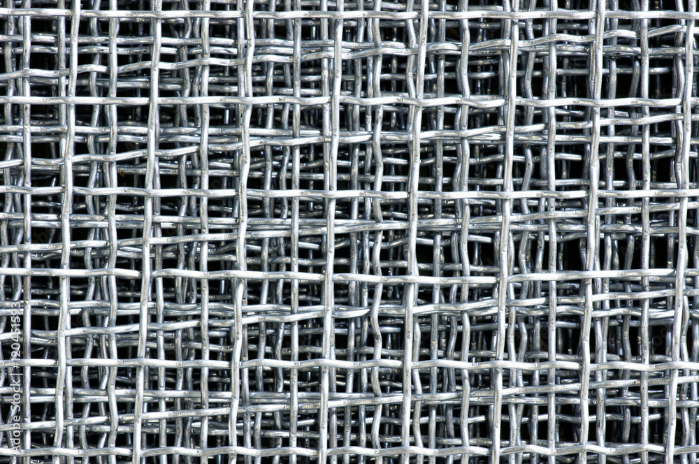 close up of wire Mesh 