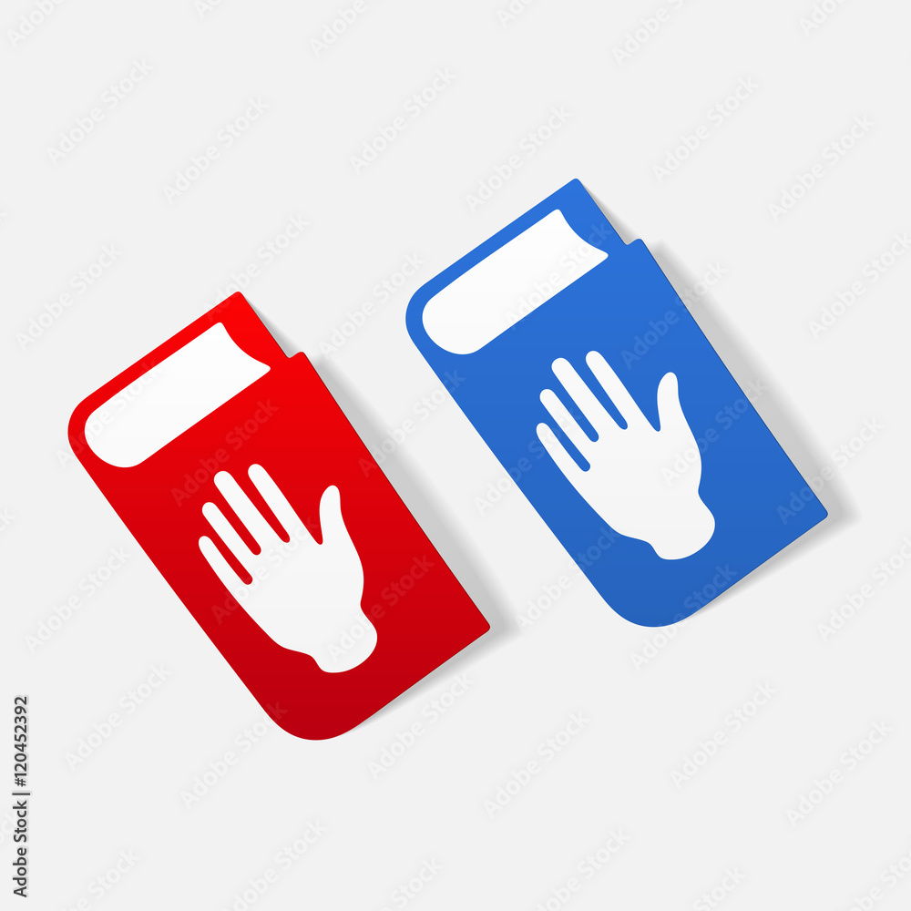 Obraz premium realistic design element: constitution