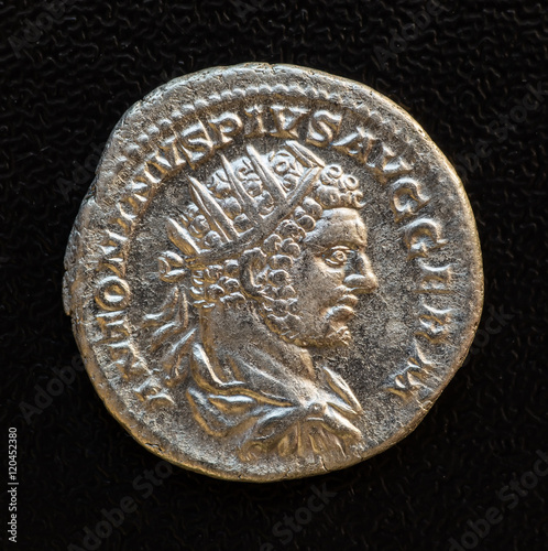 Denarius of-Septimius Bassianus Caracalla