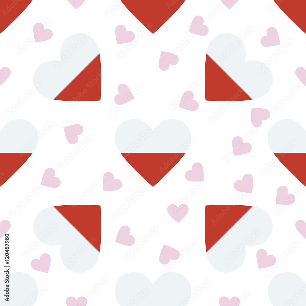 Poland independence day seamless pattern. Patriotic country flag Poland independence day seamless pattern. Patriotic country flag
