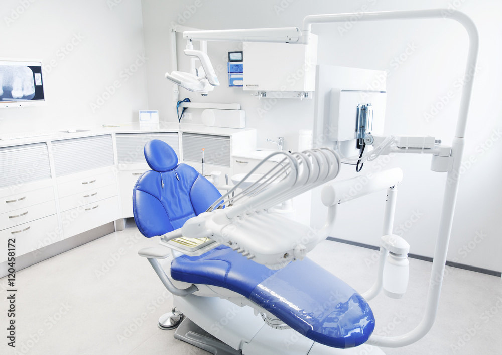 Obraz premium interior of new modern dental clinic office