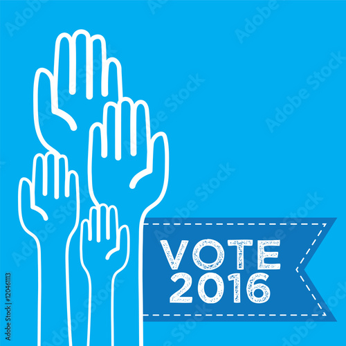 Vote raised hand