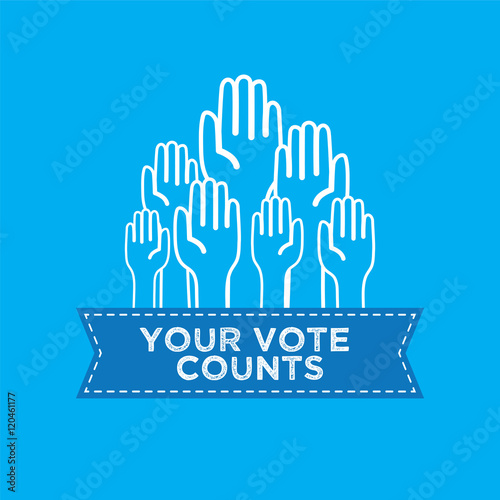 Vote raised hand