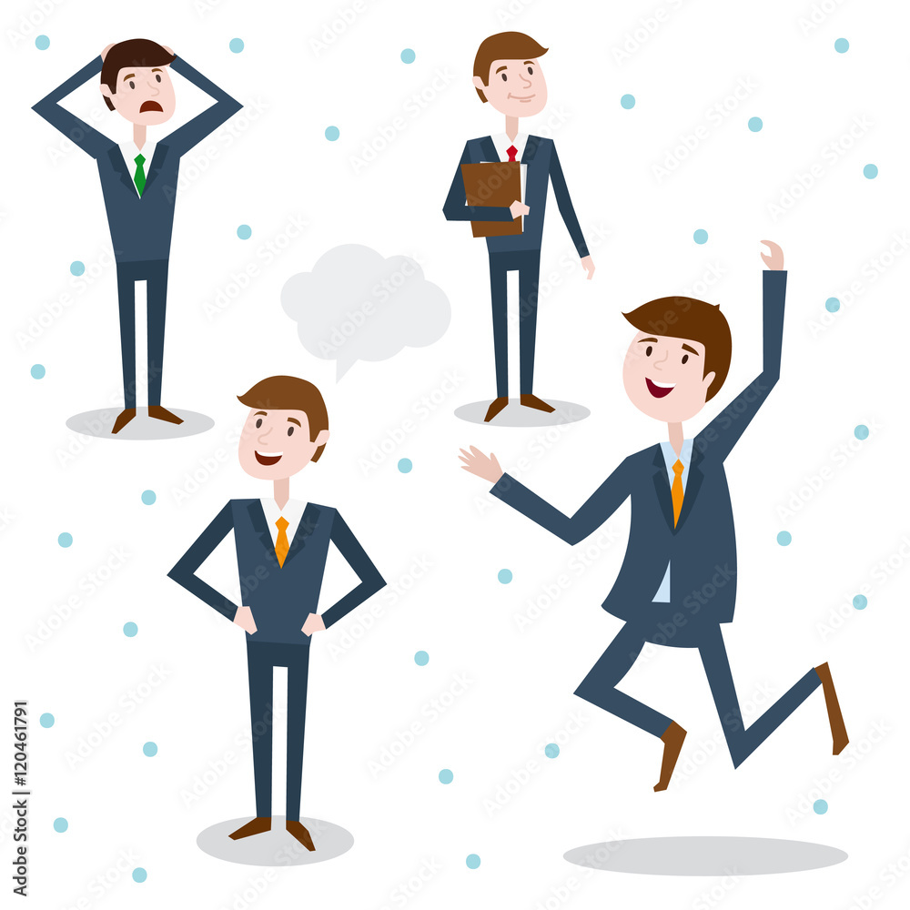 characters of office man, business people characters of office man, business people