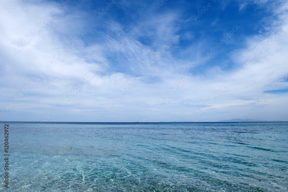 Sea and sky