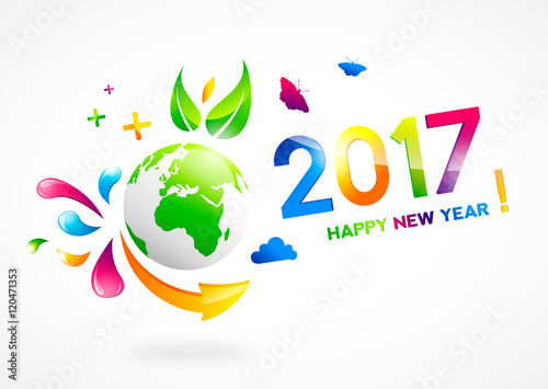 2017 Earth - Colorful Version