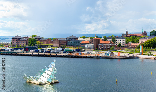 View of Oslo at the Inner Oslofjord