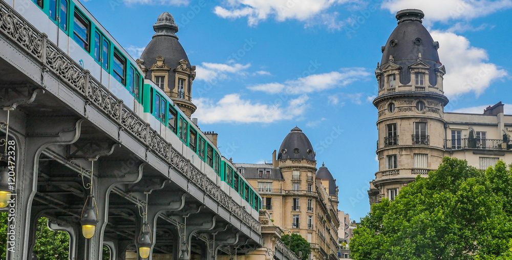 Cadre Photo Décoratif Provence - Pont Bir Hakeim, Paris, Montmartre, Nice - Senteur Lavande
