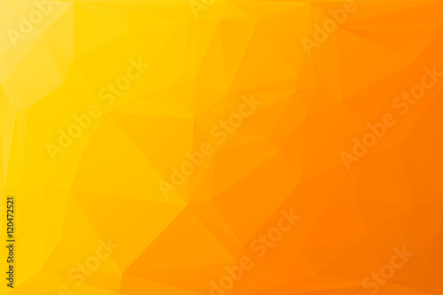 yellow and orange background low poly