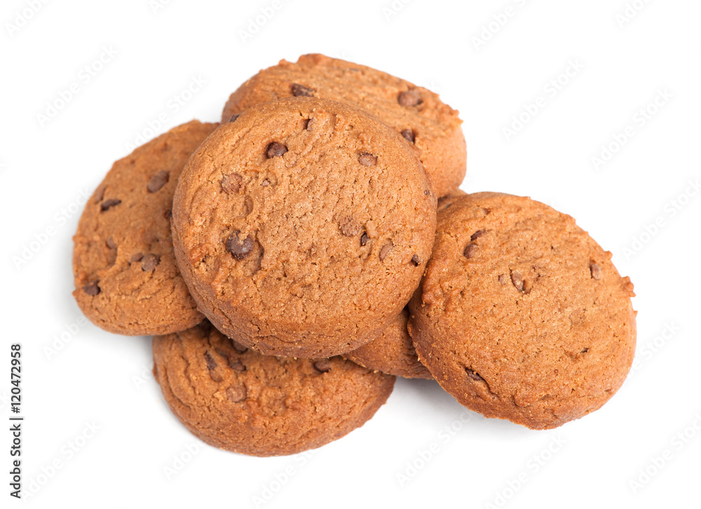 Oatmeal cookies with chocolate Oatmeal cookies with chocolate