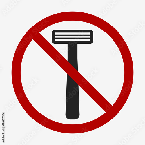 Shaving razor icon