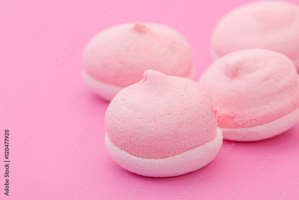 biscuits pink round shape biscuits pink round shape