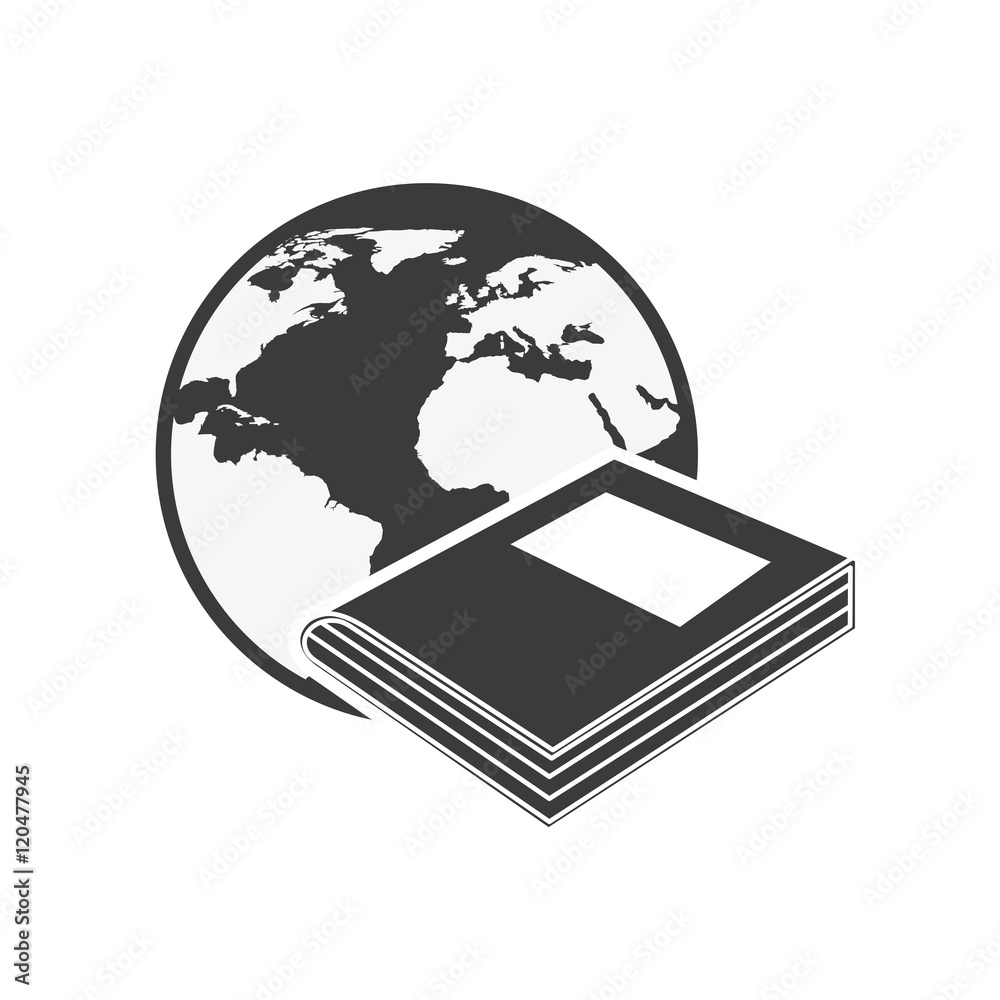 textbook with education icon vector illustration design textbook with education icon vector illustration design
