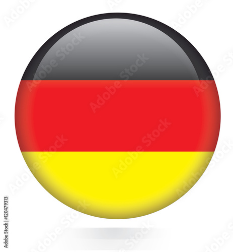 German flag button 