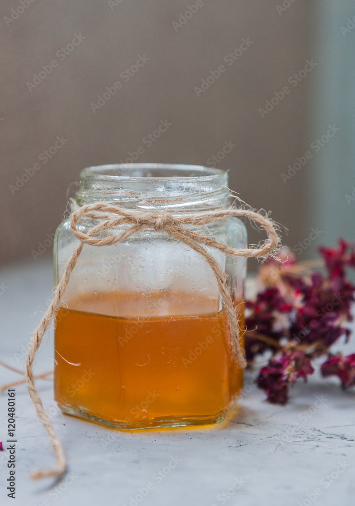 Honey in the pot Honey in the pot