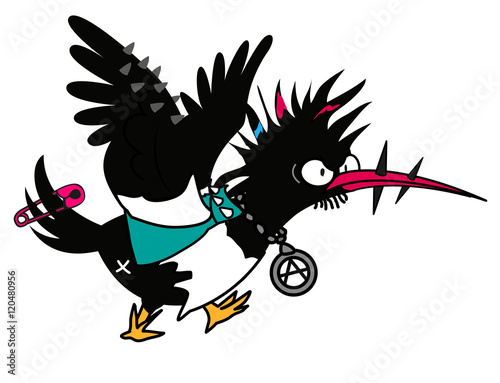 Crazy pank bird