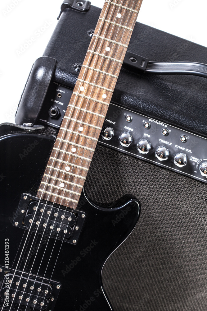 Fototapeta premium Electric guitar parts