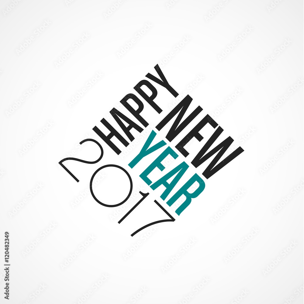 Obraz premium happy new year