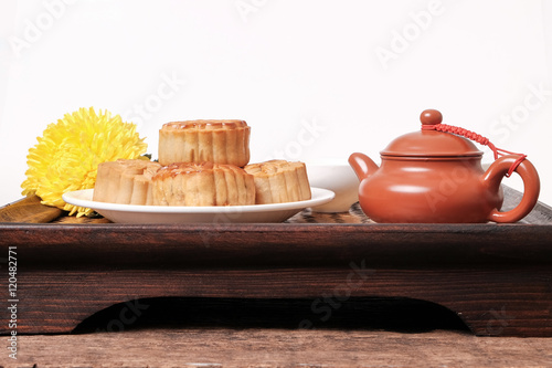 Moon cakes for Chinese Mid-Autumn fastival