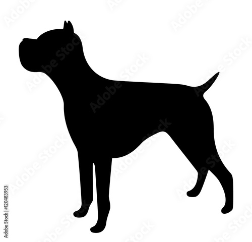 dog silhouette