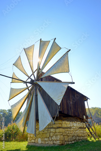 Medieval windmill in Sibiu city