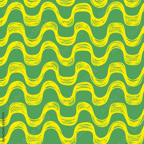 Ipanema beach pattern set. Vector illustration. Brazil, Rio style pattern.