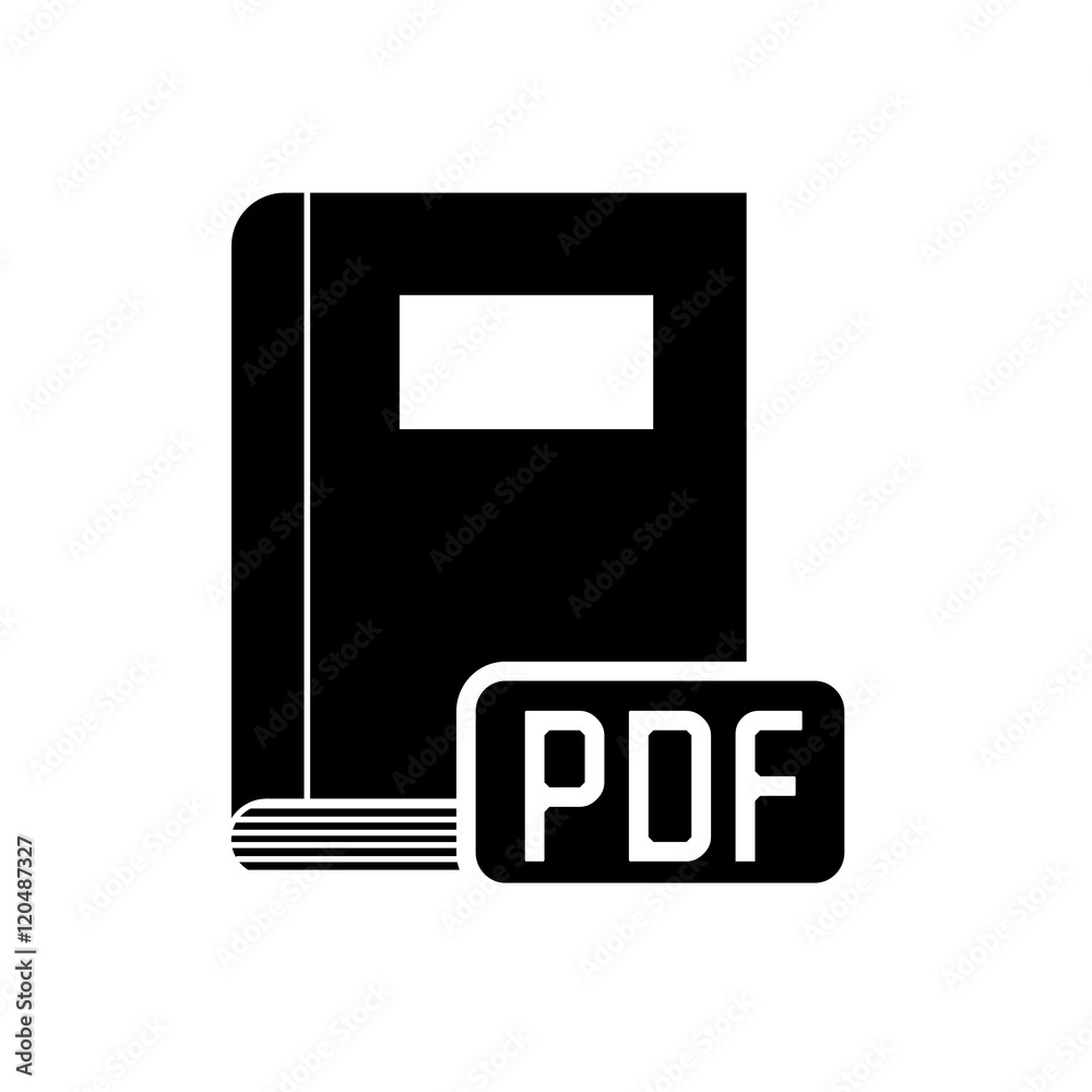 book pdf format icon vector illustration design book pdf format icon vector illustration design
