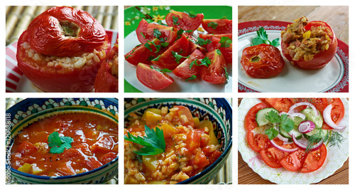  set of different tomato
