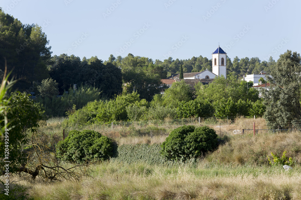 Fototapeta premium Village Navalon in valencia