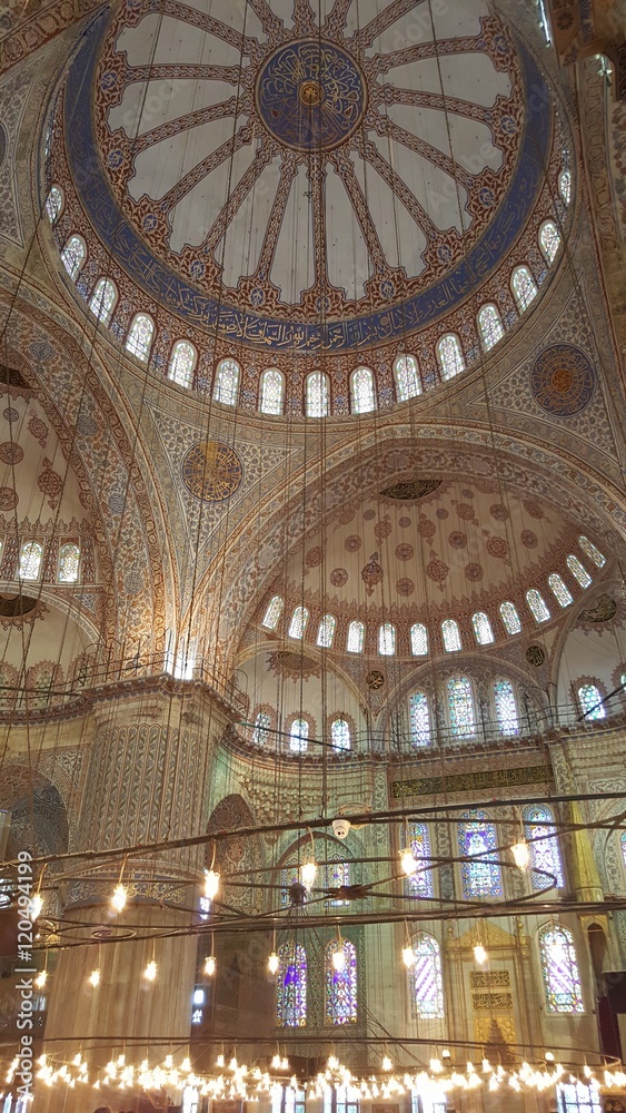 Sultan Ahmed Mosque indoor