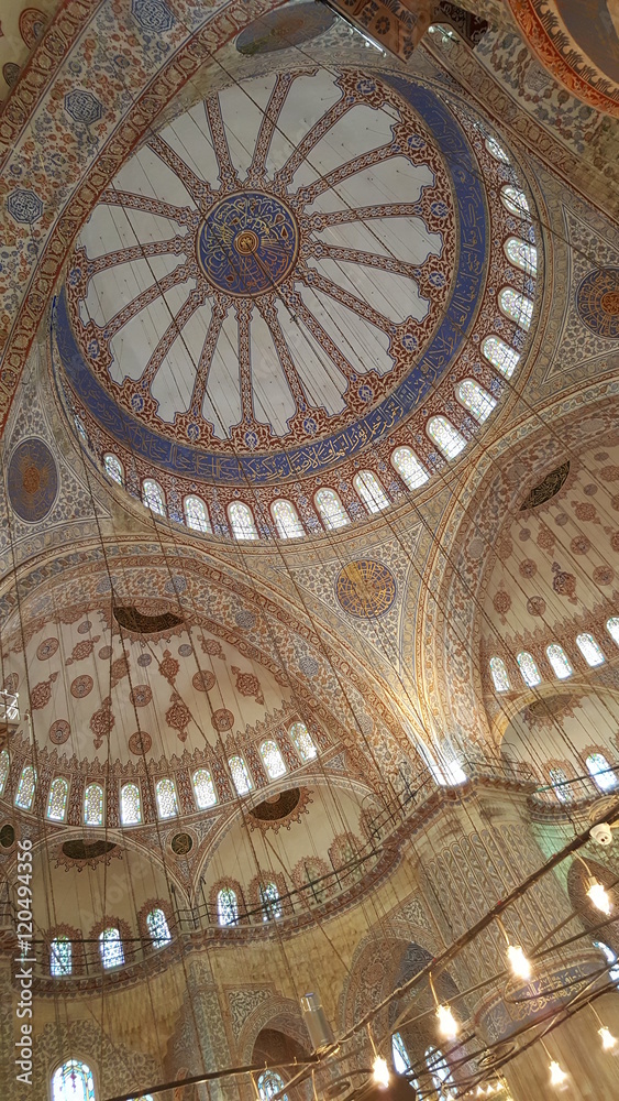 Sultan Ahmed Mosque indoor