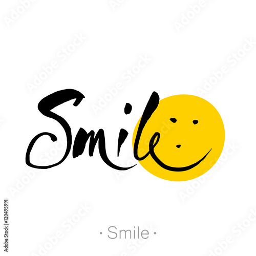 smile_lettering_design