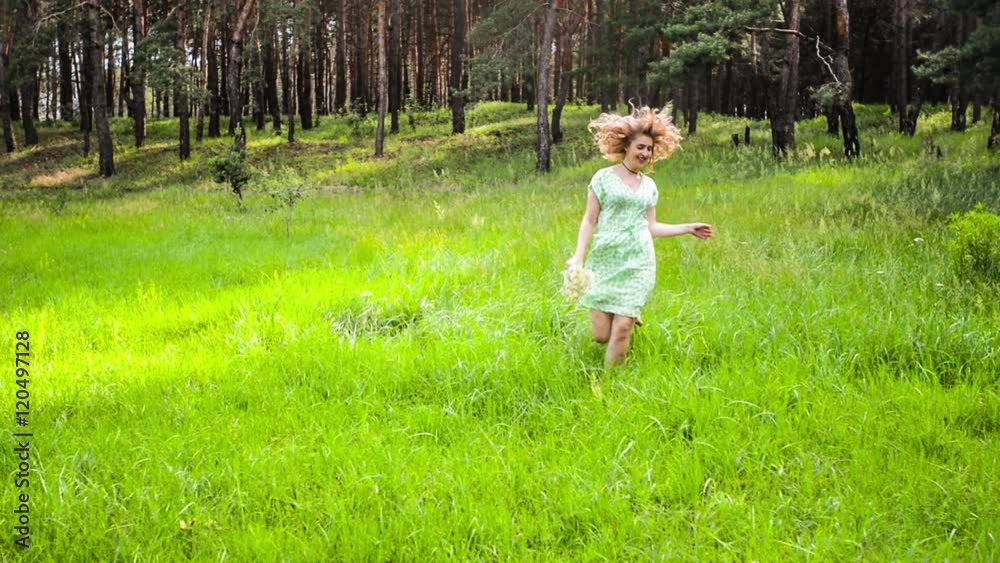 Girl resting on the nature. Beautiful girl walk on the field. Girl resting on the nature. Beautiful girl walk on the field.
