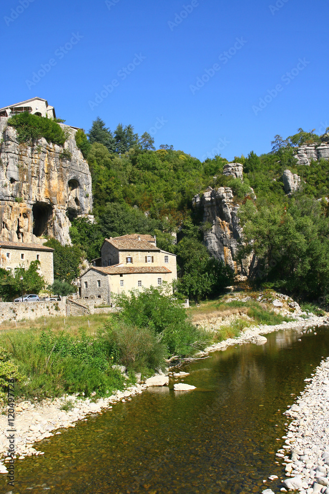 Labeaume en Ardèche