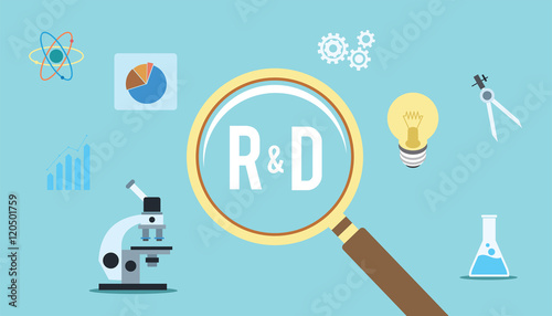 research and development r d concept innovation photo