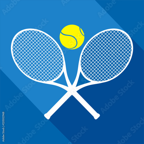elegant tennis icon
