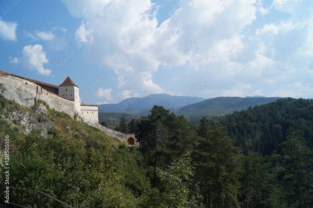 Citadel of Rasnov, Brasov,Transylvania, Romania