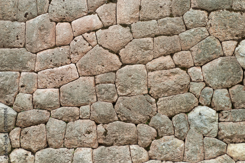 Fotografie Inca Wall Background
