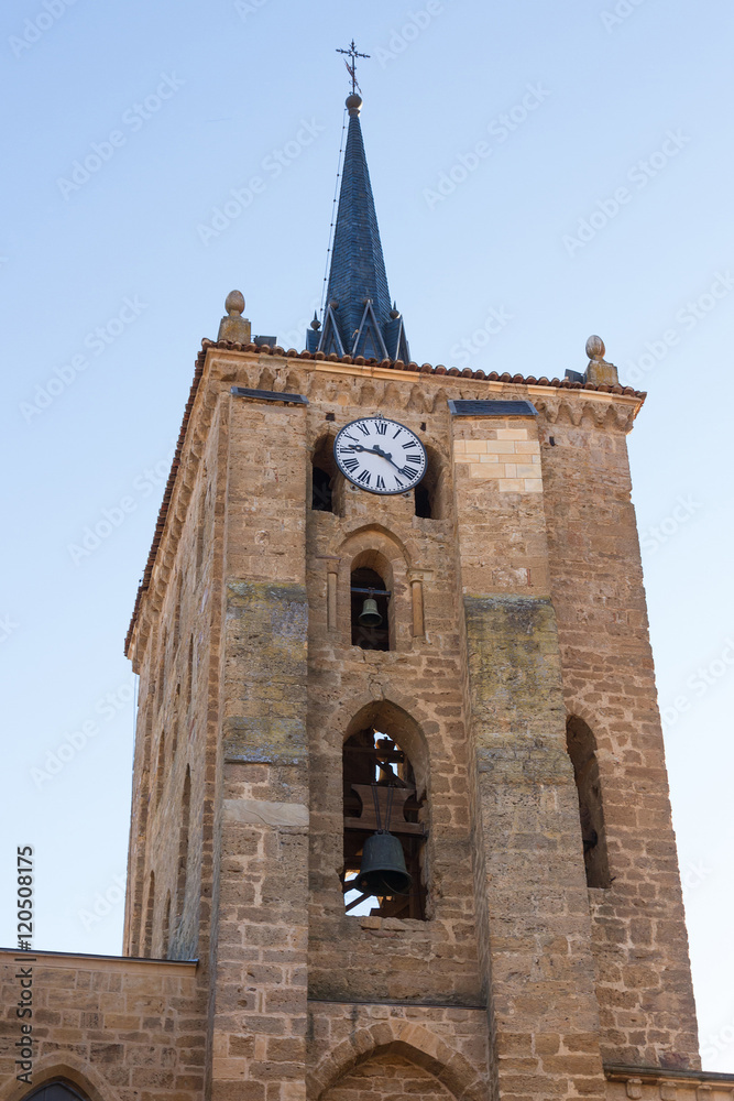 Torre del Reloj en la Iglesia Santa María del Azogue de Benavente