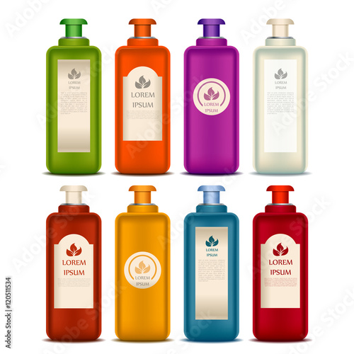 Set of Cosmetic bottles