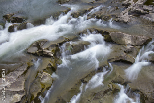 Waterfall in the mountains