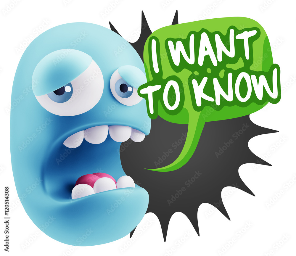 3d Illustration Sad Character Emoji Expression saying I Want to 3d Illustration Sad Character Emoji Expression saying I Want to