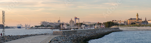 Rostock, Warnemünde in the morning mood