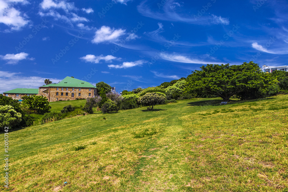 Republic of South Africa. Mossel Bay (Mosselbaai) in Western Cape Province. Botanical garden of the Bartolomeu Dias Museum Complex