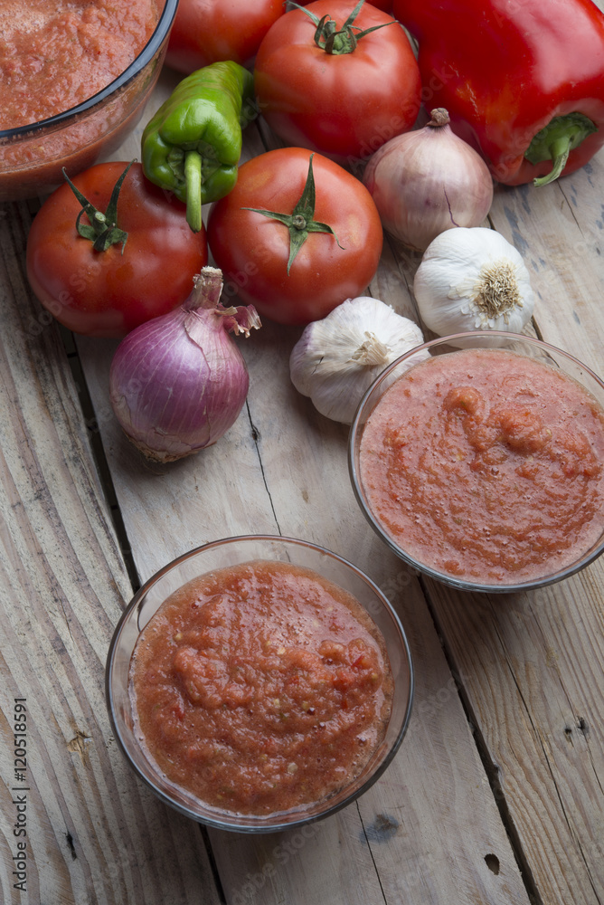 Gazpacho typical food spanish Gazpacho typical food spanish