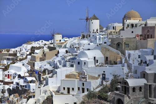 Windmills on Santorini