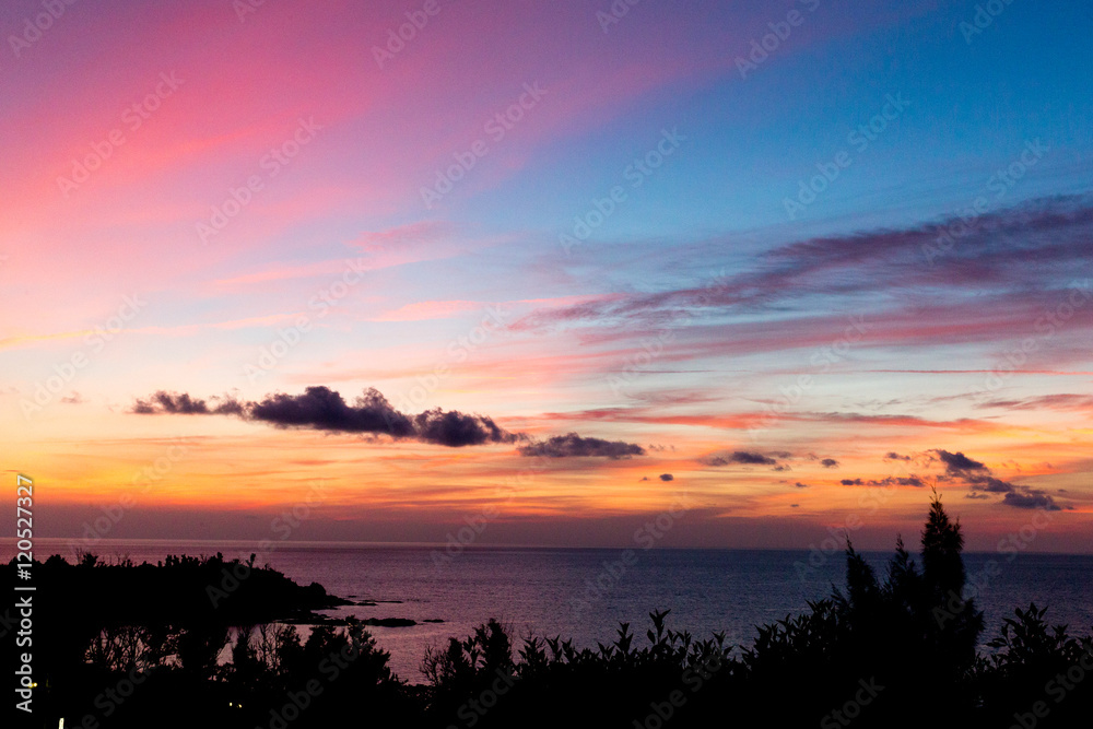 Sunset in Okinawa