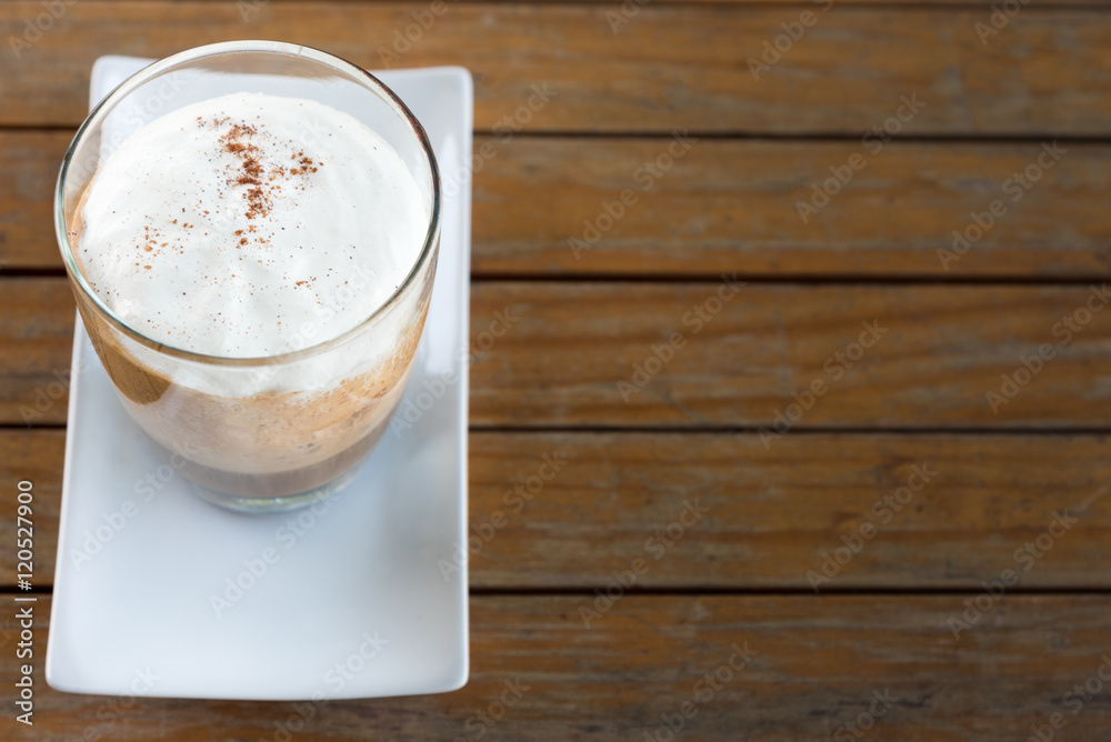 coffee with whipped cream/Coffee conpana coffee with whipped cream/Coffee conpana