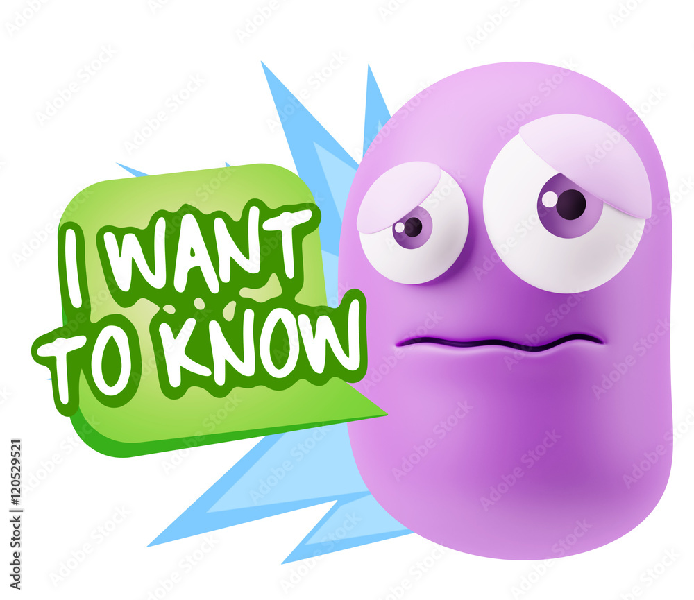 3d Rendering Sad Character Emoticon Expression saying I Want to 3d Rendering Sad Character Emoticon Expression saying I Want to
